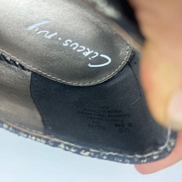 Women\'s Circus by Sam Edelman Black &Gold Platform Size 8.5